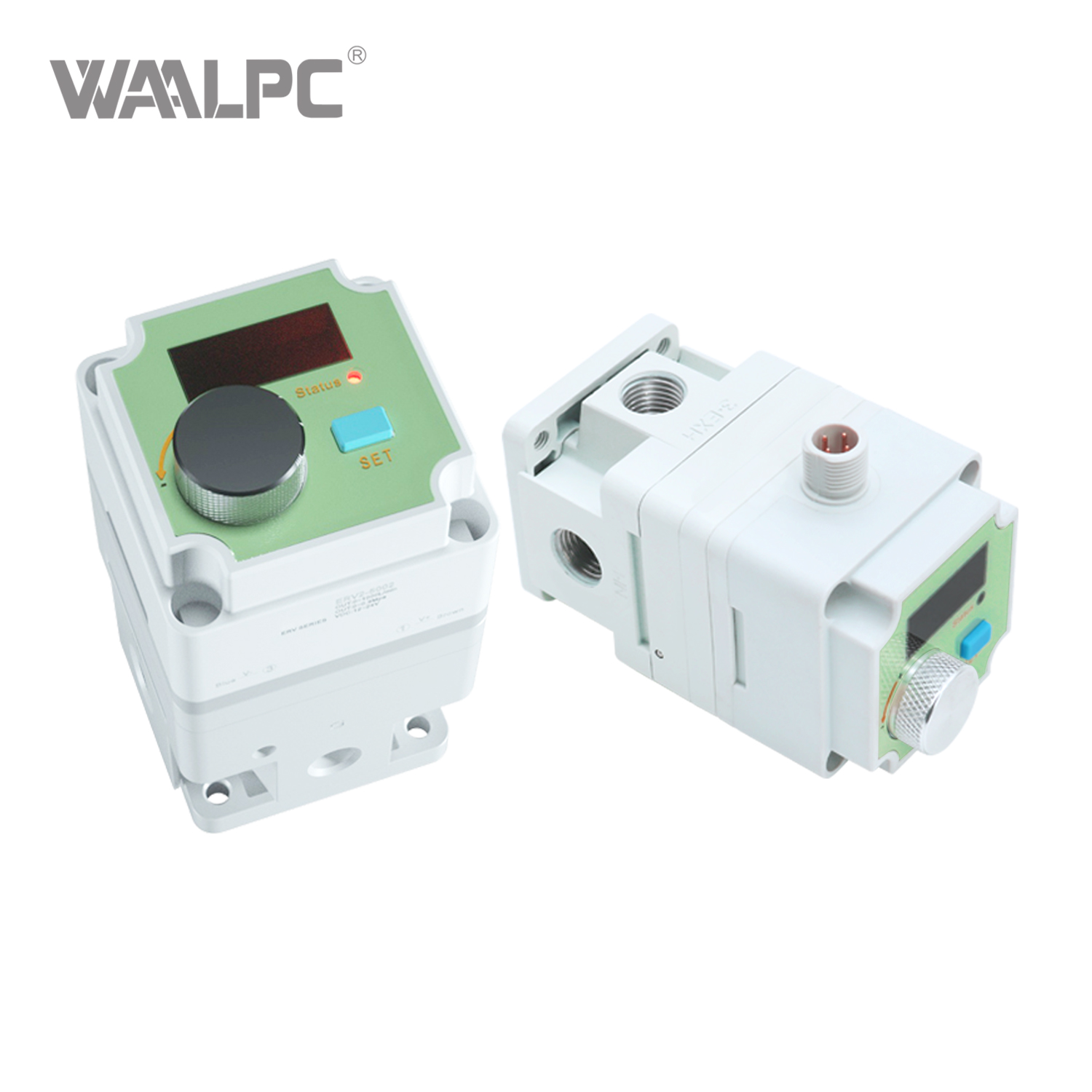 SMC ERV2-500F2 Electronic Pressure Regulator, 0-5V / 4-20mA Input, G1/4 Port, IP65, for Precision Air Pressure Control