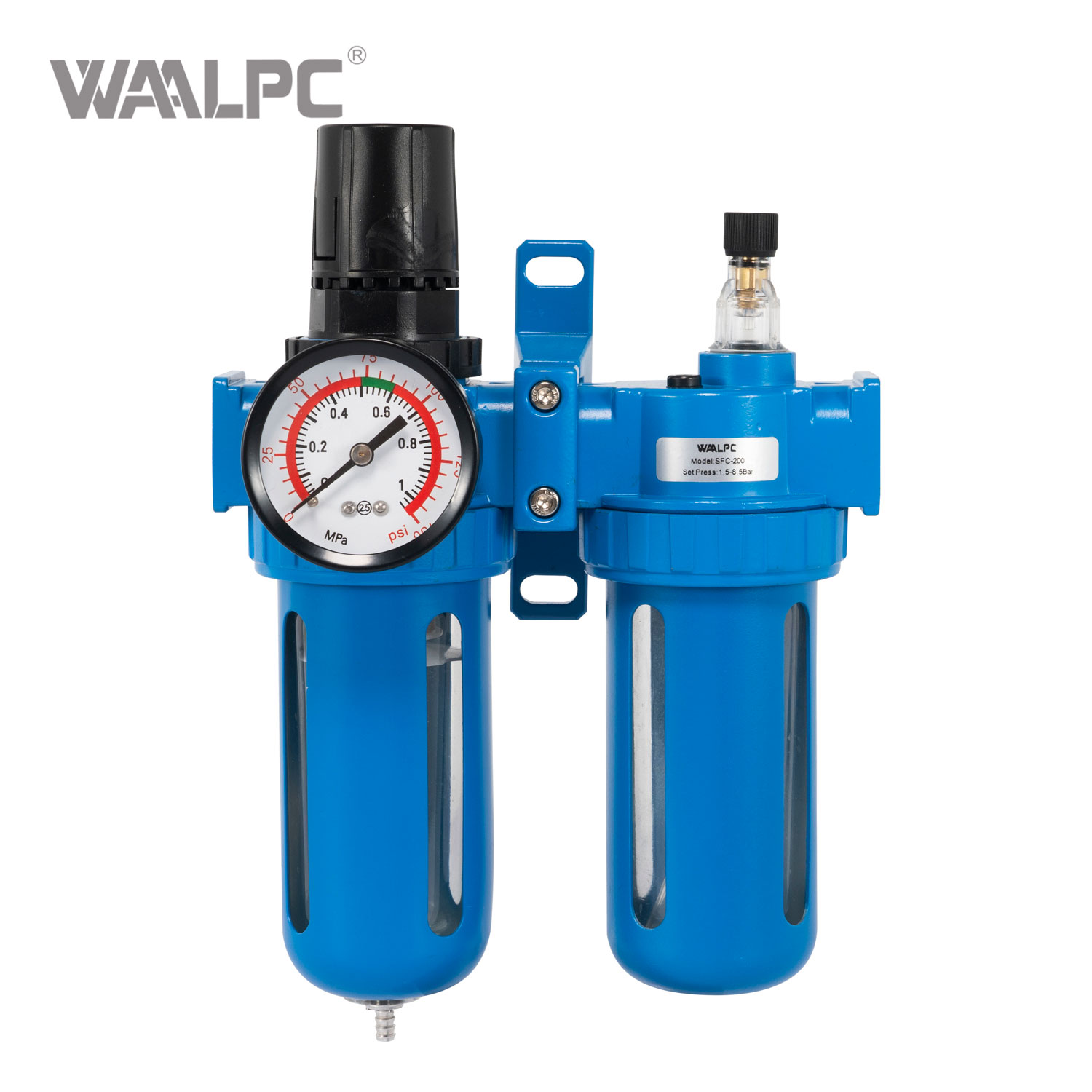 TWSNS SFC200-02 1/4" Duplex Pneumatic Component FR.L Unit for OEM