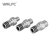 Push-to-Connect Self-Locking, Air Coupler Quick Release Pneumatic Fitting for Impact Wrench, Air Hammer & Compressor Hose