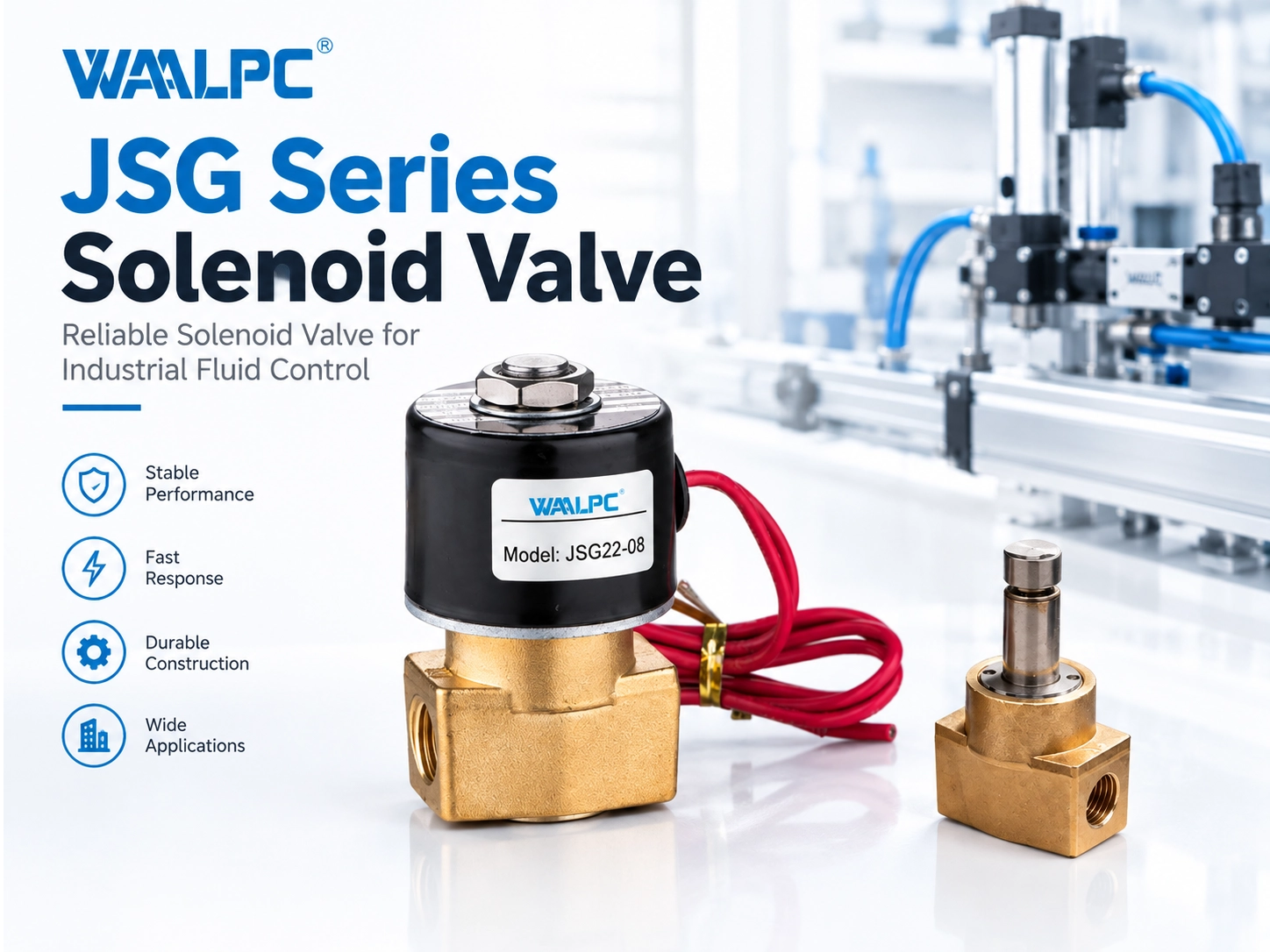 JSG Series Solenoid Valve: Reliable Pneumatic Control for Industrial Automation