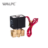 VX Series Direct Operated 2/2 Way Solenoid Valve for Air Water Oil Fluid Control