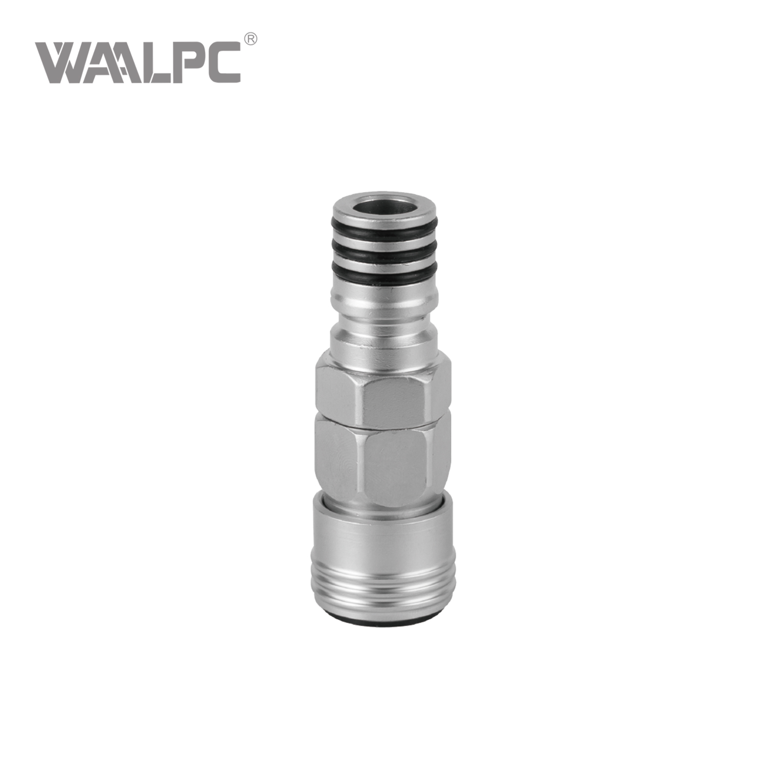 Push-to-Connect Self-Locking, Air Coupler Quick Release Pneumatic Fitting for Impact Wrench, Air Hammer & Compressor Hose