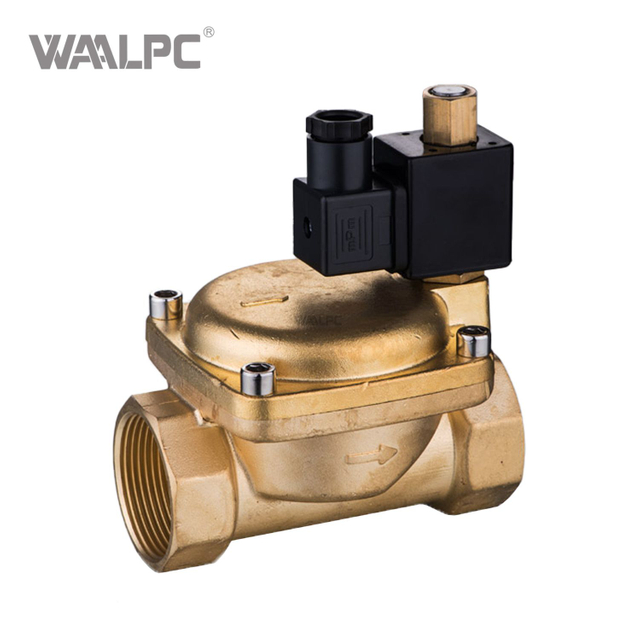 0927 Solenoid Valve 2/2NC Pilot Diaphragm Brass Valve for Air Compressor