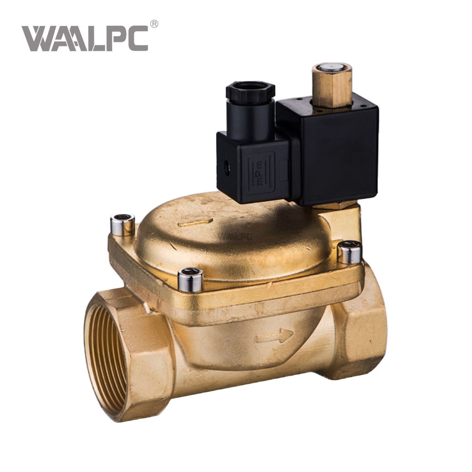0927 Solenoid Valve 2/2NC Pilot Diaphragm Brass Valve for Air Compressor