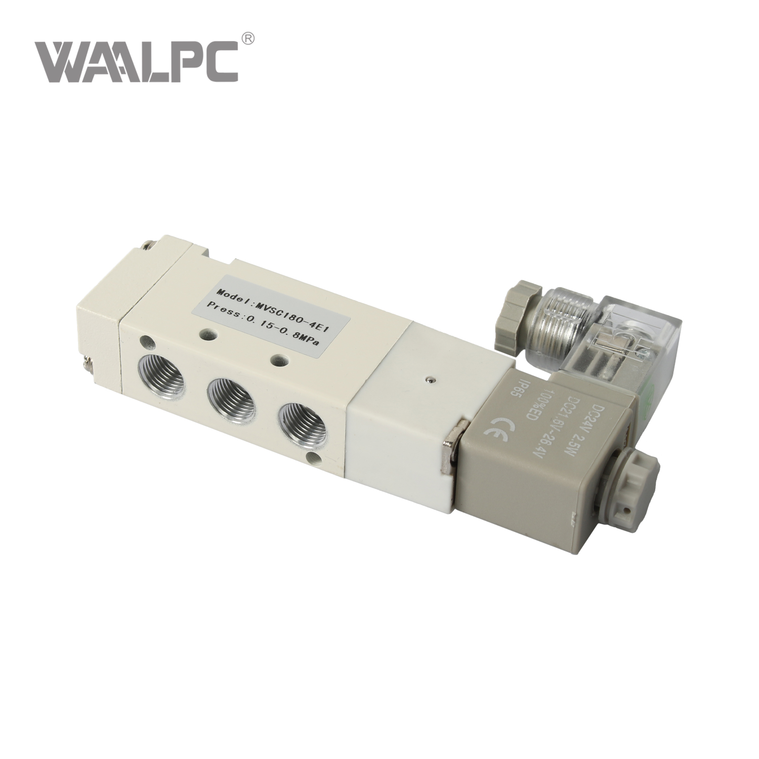 MVSC-180-4E1 صمام الملف اللولبي للتحكم بالهواء المضغوط مقاس المنفذ 1/8 بوصة