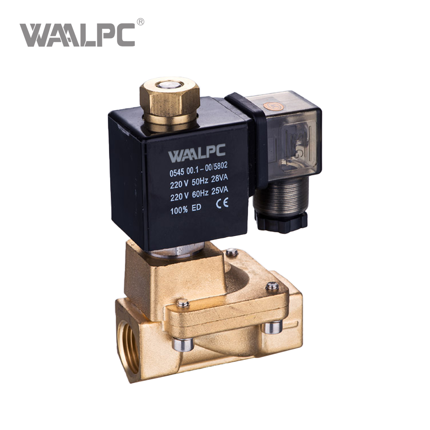 PU225 Series 2/2 Way Brass Solenoid Valve | Normally Closed Solenoid Valve Manufacturer