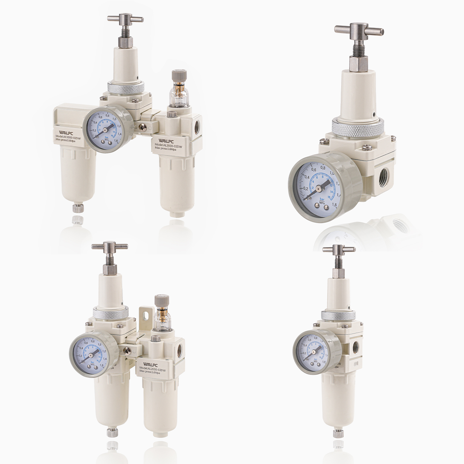 Aluminum Air Preparation Units for Reliable Pneumatic System Performance