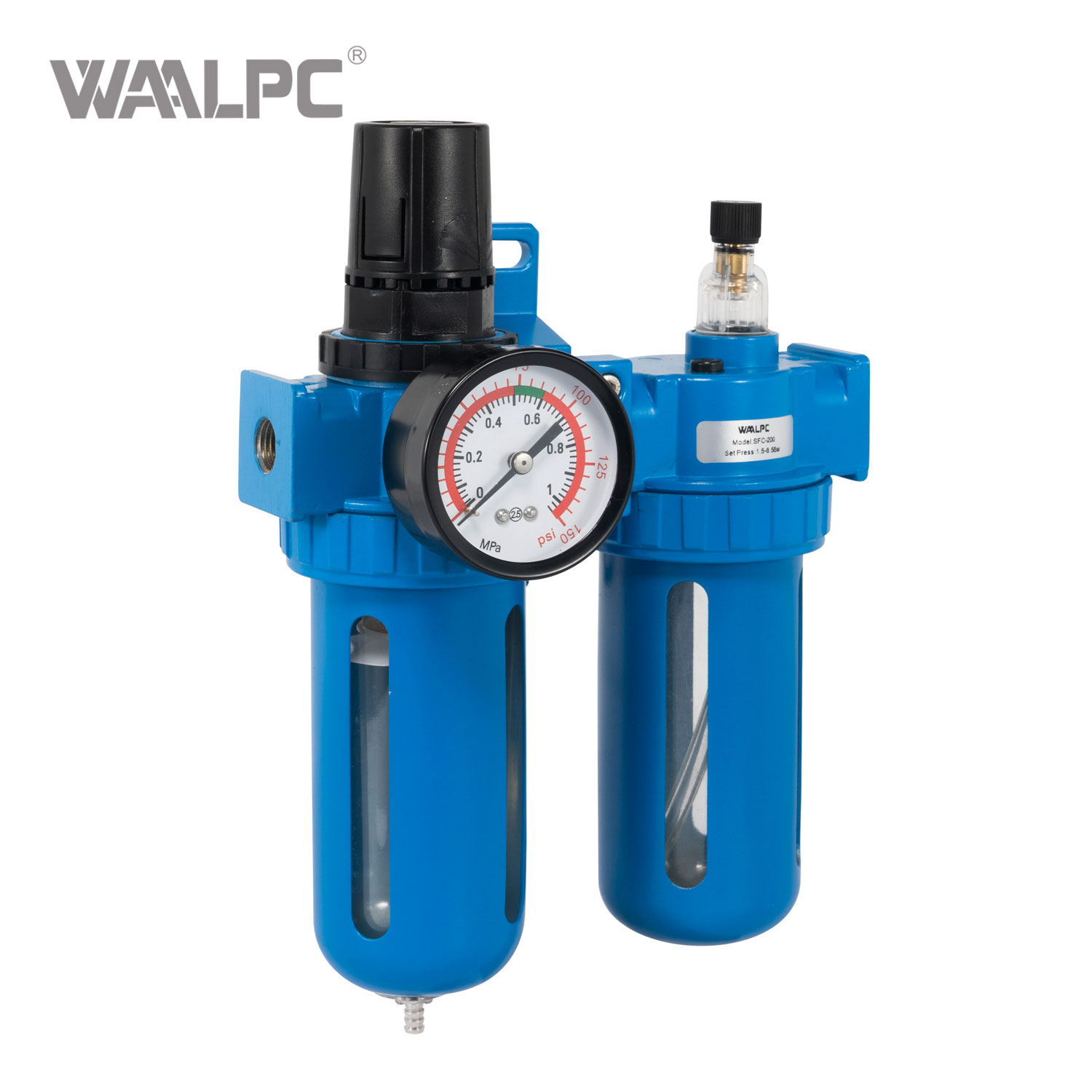 TWSNS SFC200-02 1/4" Duplex Pneumatic Component FR.L Unit for OEM