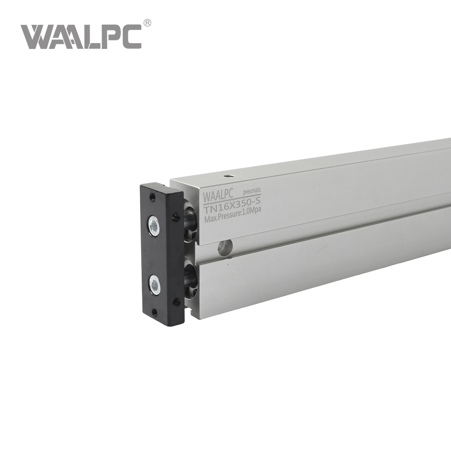 TN Series Twin Rod Air Cylinder, Double Acting Dual Shaft Pneumatic Cylinder