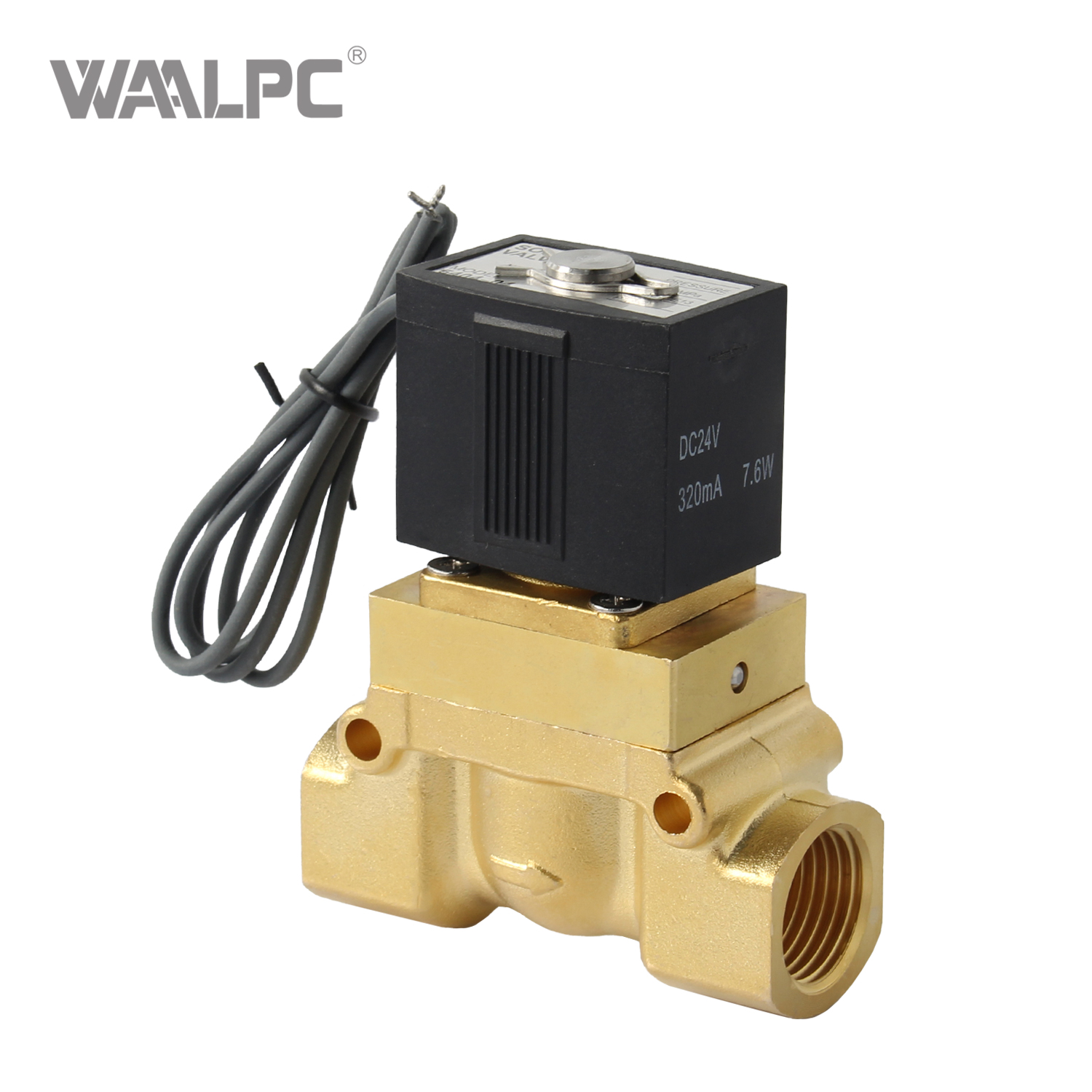 5404 고압 솔레노이드 밸브 2/2 방향 1/4' 1/2' 3/4' 1' G1/2' 피스톤 1-50 Bar