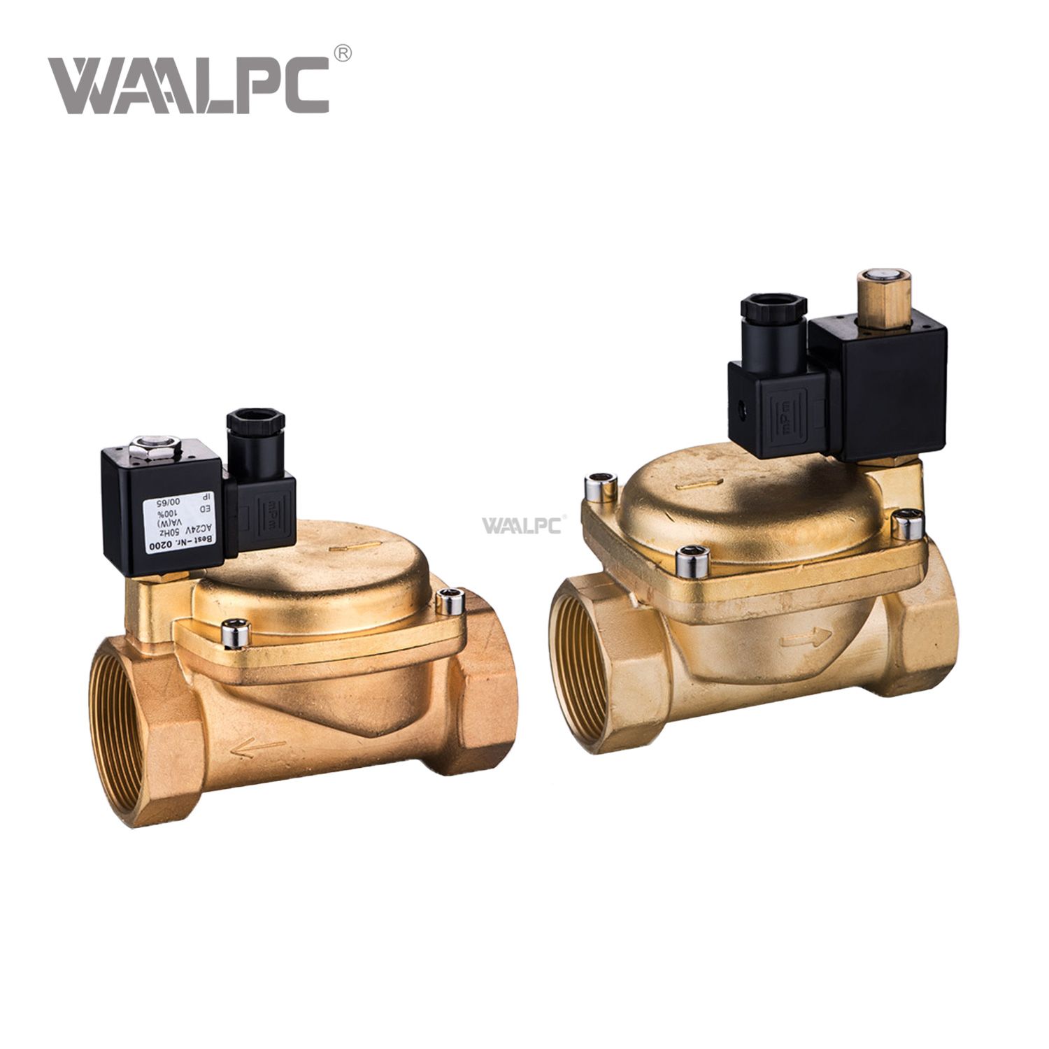 0927 Solenoid Valve 2/2NC Pilot Diaphragm Brass Valve for Air Compressor