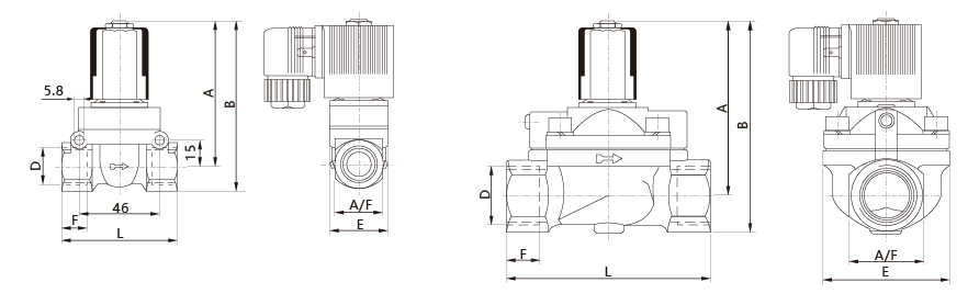 5404 솔레노이드 밸브