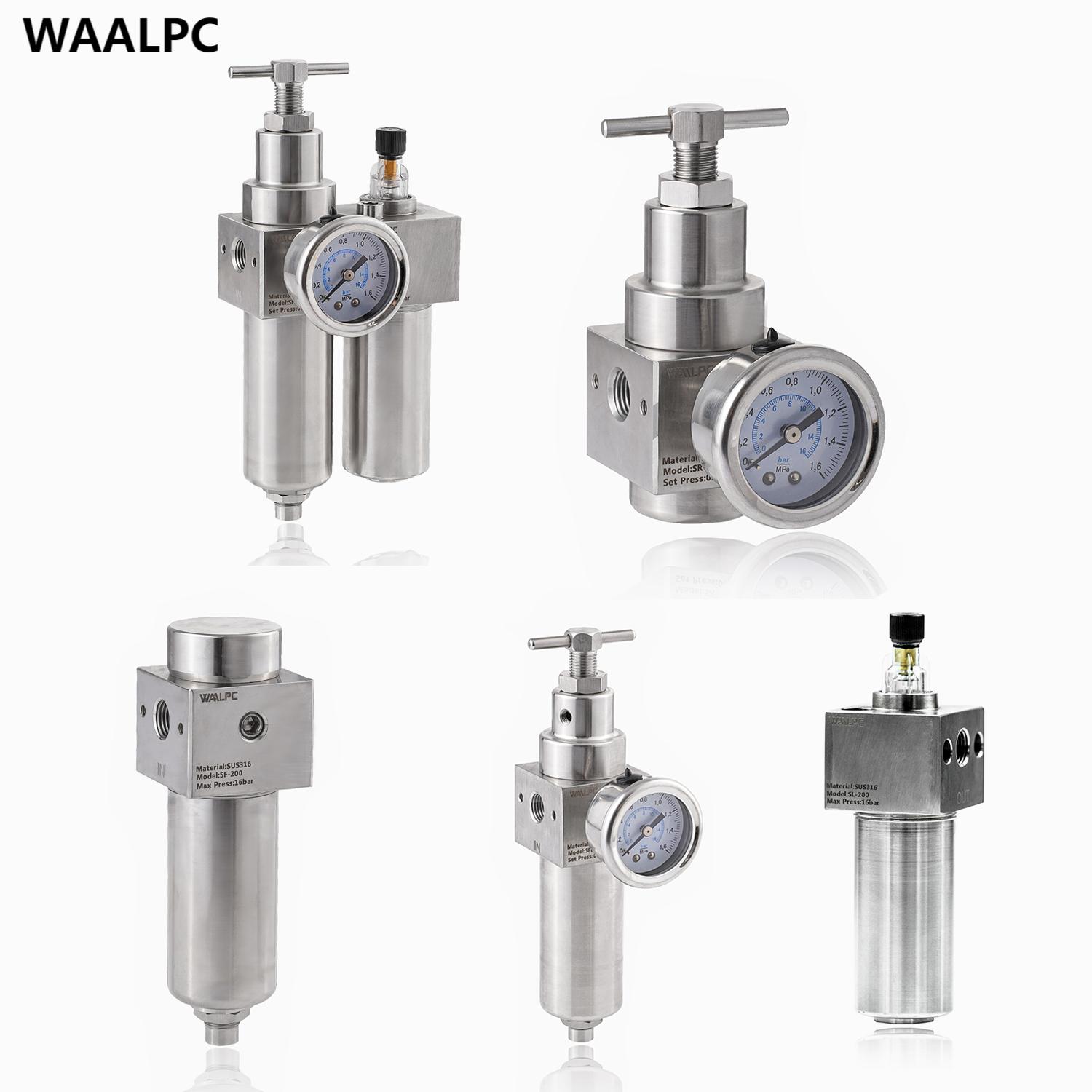 316 Stainless Steel Air Preparation Units for Corrosive And High-Pressure Applications