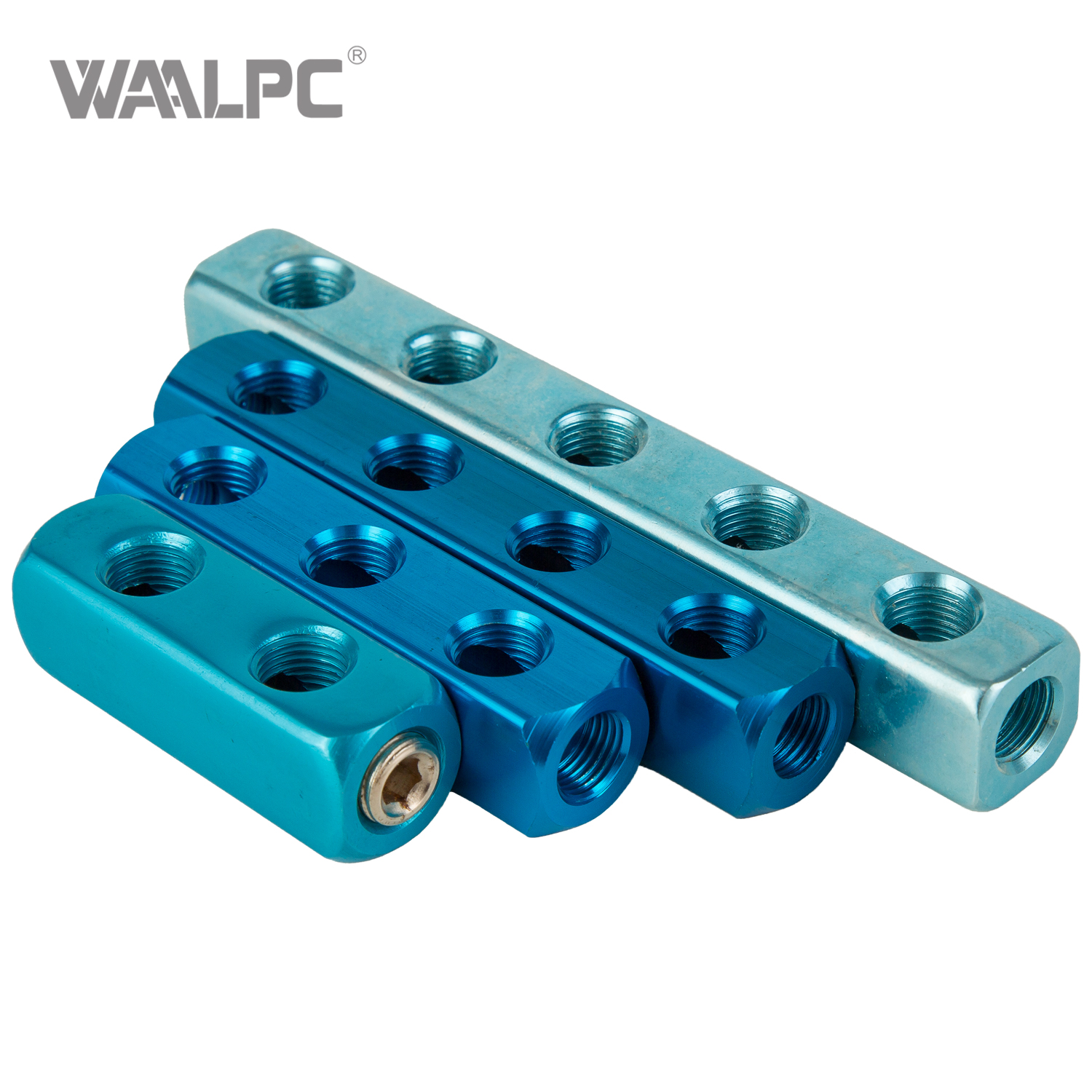 Gas Source Pneumatic Manifold Block Multi-Line Air Distribution Exhaust Manifold