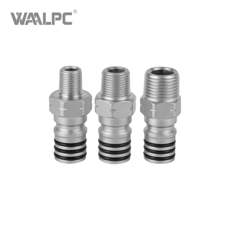 Push-to-Connect Self-Locking, Air Coupler Quick Release Pneumatic Fitting for Impact Wrench, Air Hammer & Compressor Hose