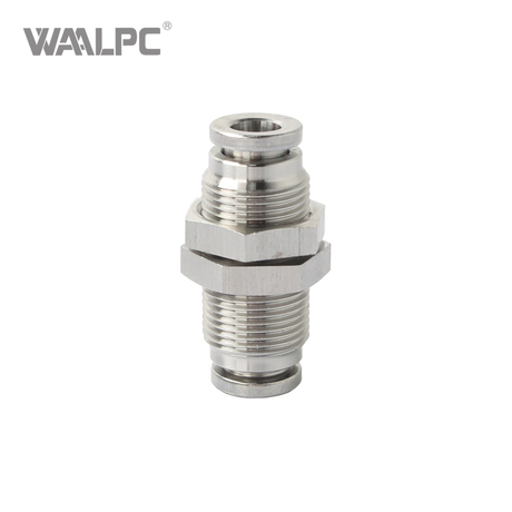 PM10 Brass Bulkhead Straight Fitting