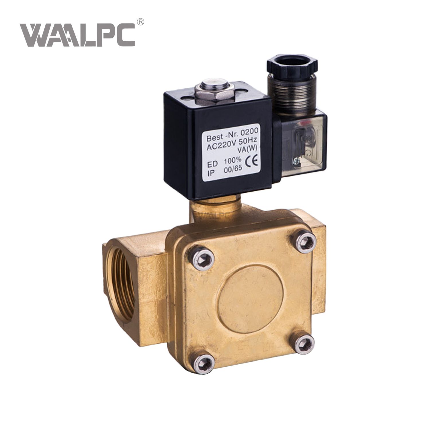 0927 Solenoid Valve 2/2NC Pilot Diaphragm Brass Valve for Air Compressor