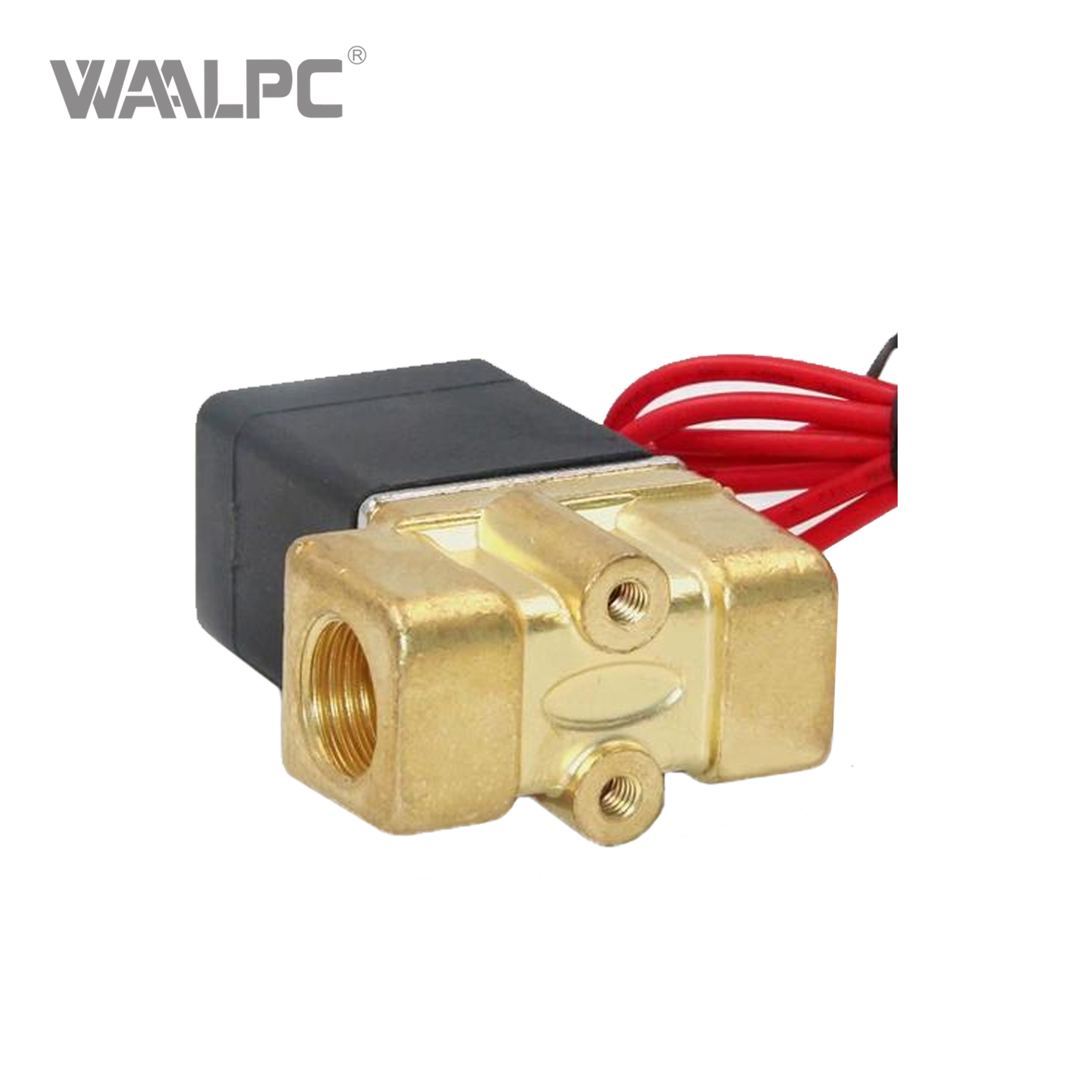 2P Series 2/2 Way Plastic & Brass Solenoid Valve, Direct Acting for Water Air Fluid Control