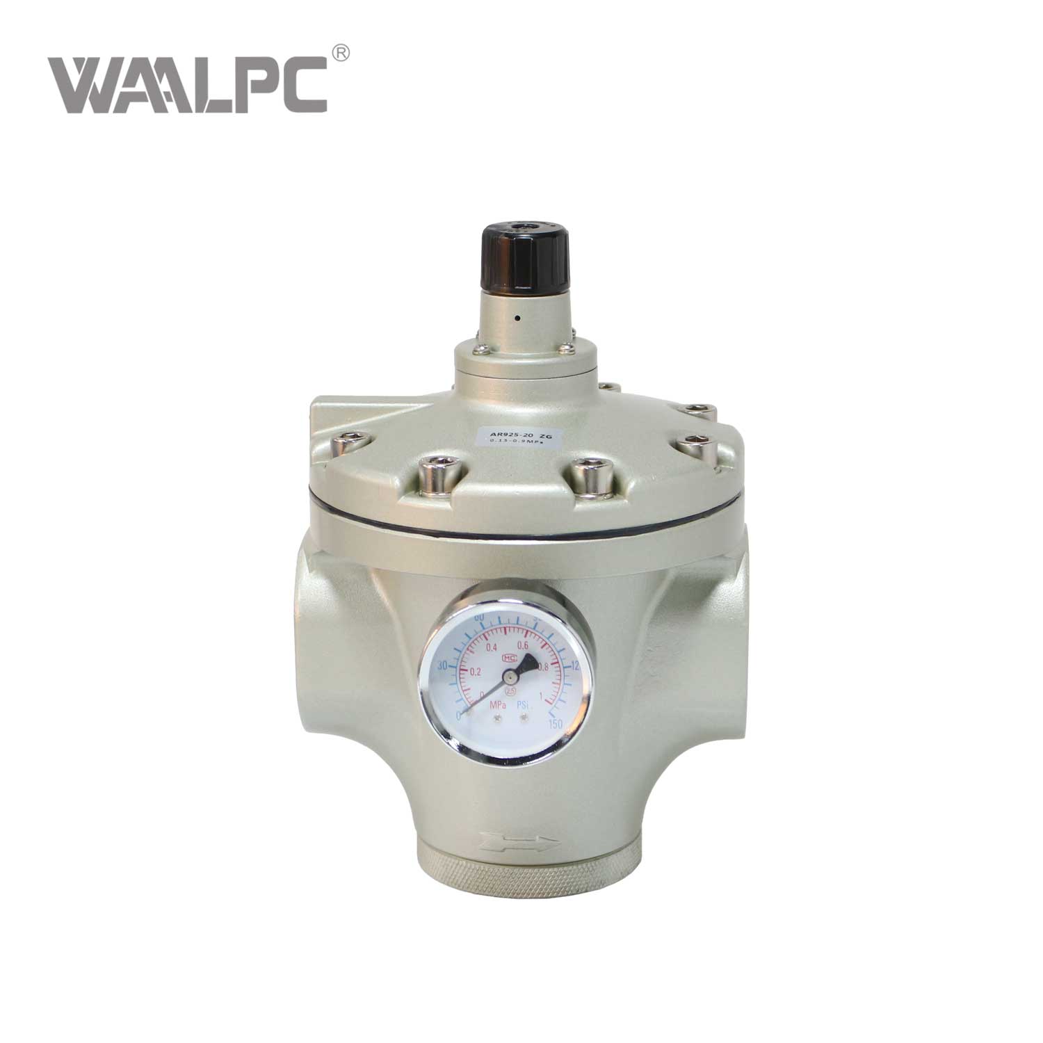 AR High-Flow Pilot-Operated Air Regulator for Large Compressed-Air Systems