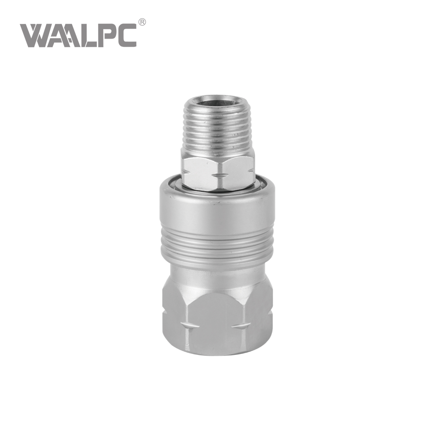 Push-to-Connect Self-Locking, Air Coupler Quick Release Pneumatic Fitting for Impact Wrench, Air Hammer & Compressor Hose